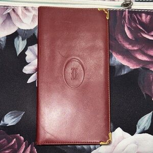 Cartier Mastline Leather Bill Holder